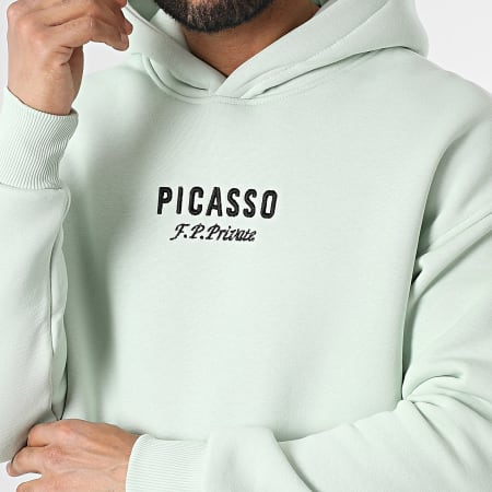 Ikao - Sweat Capuche Vert Clair