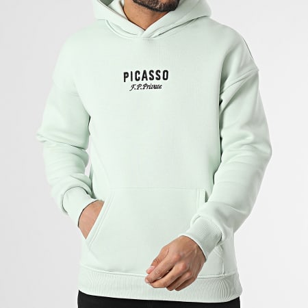 Ikao - Sweat Capuche Vert Clair