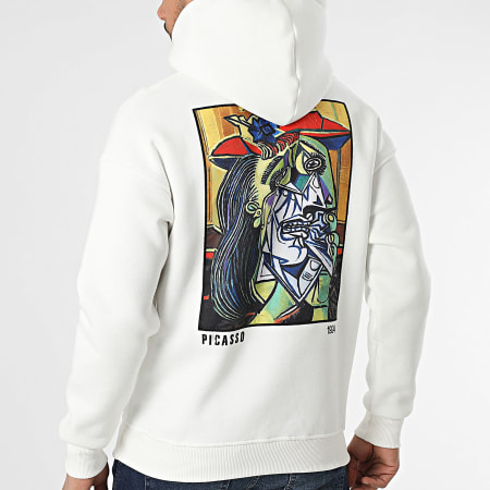 Ikao - Sweat Capuche Blanc