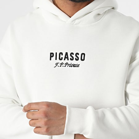 Ikao - Sweat Capuche Blanc