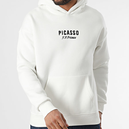 Ikao - Sweat Capuche Blanc