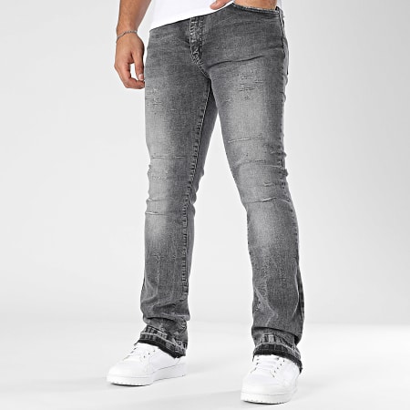 Classic Series - Jean Flare Gris Anthracite