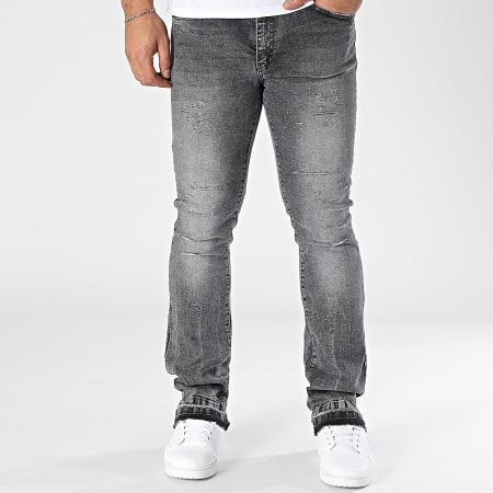 Classic Series - Jean Flare Gris Anthracite