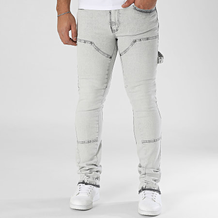 Classic Series - Jean Flare Gris Wash