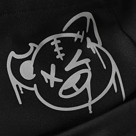 Sale Môme Paris - Cache-Cou Nounours Dripping Noir Réfléchissant