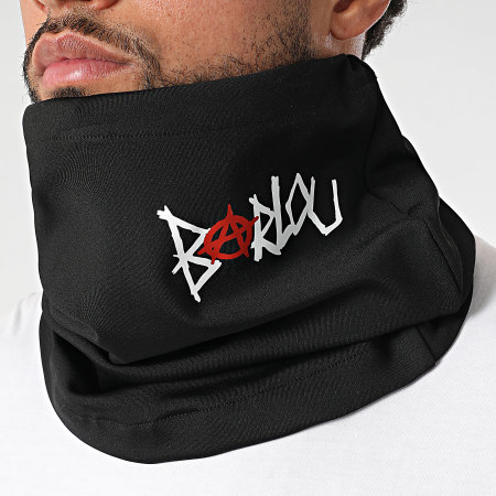 Seth Gueko - Calentador de cuello Barlou negro