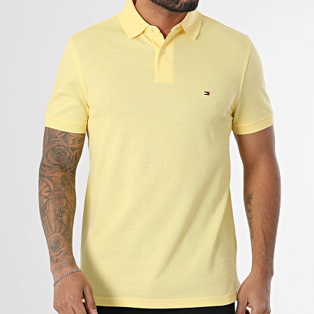 Tommy Hilfiger - Polo Manches Courtes 1985 7770 Jaune