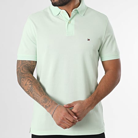 Tommy Hilfiger - Polo Manches Courtes 1985 7770 Vert Clair