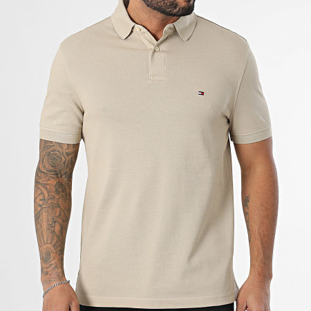 Tommy Hilfiger - Polo Manches Courtes 1985 7770 Beige