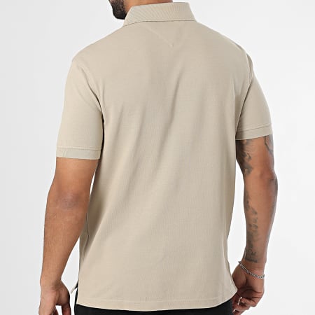 Tommy Hilfiger - Polo Manches Courtes 1985 7770 Beige