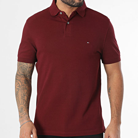 Tommy Hilfiger - Polo Manches Courtes 1985 7770 Bordeaux