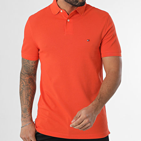 Tommy Hilfiger - Polo Manches Courtes 1985 7770 Orange