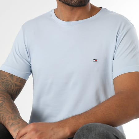 Tommy Hilfiger - Slim Stretch Tee Shirt 0800 Light Blue