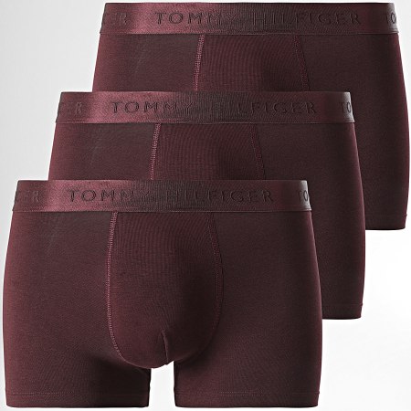 Tommy Hilfiger - Lot De 3 Boxers Trunk 2760 Bordeaux