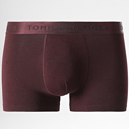 Tommy Hilfiger - Lot De 3 Boxers Trunk 2760 Bordeaux