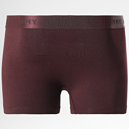 Tommy Hilfiger - Lot De 3 Boxers Trunk 2760 Bordeaux
