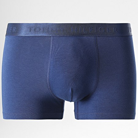 Tommy Hilfiger - Lot De 3 Boxers Trunk 2760 Bleu Marine Beige Clair Bordeaux