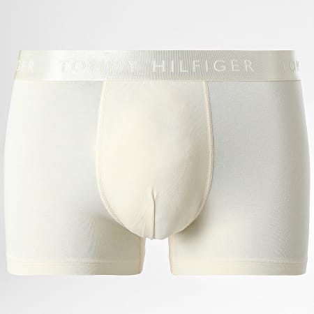 Tommy Hilfiger - Lot De 3 Boxers Trunk 2760 Bleu Marine Beige Clair Bordeaux