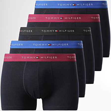 Tommy Hilfiger - Lot De 5 Boxers 3061 Bleu Marine
