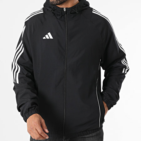 Adidas Performance - Tiro24 IM8806 Sudadera con capucha y cremallera Negro