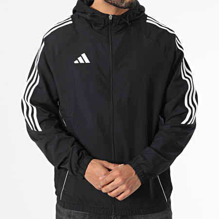 Adidas Performance - Tiro24 IM8806 Sudadera con capucha y cremallera Negro