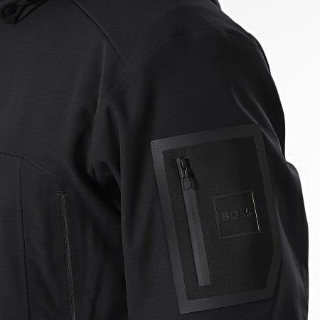 BOSS - Veste Zippée Capuche Zem 50515100 Noir