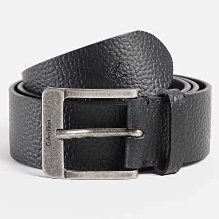 Calvin Klein - Ceinture Classic Nos Leather Belt 2608 Noir