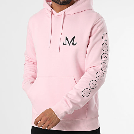 Dragon Ball Z - Sweat Capuche Majin Chest Rose Noir
