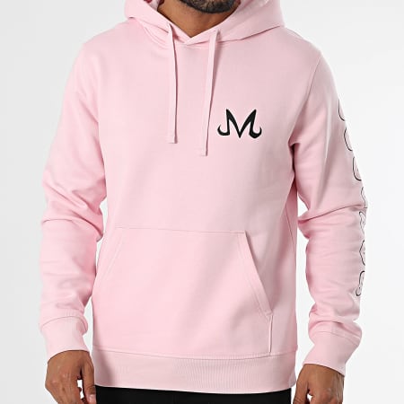 Dragon Ball Z - Sweat Capuche Majin Chest Rose Noir