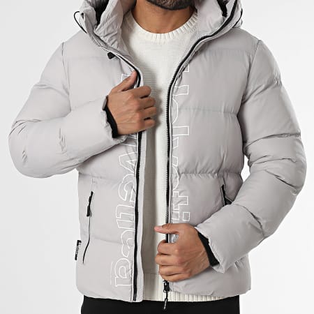 Chaqueta gris plata shop