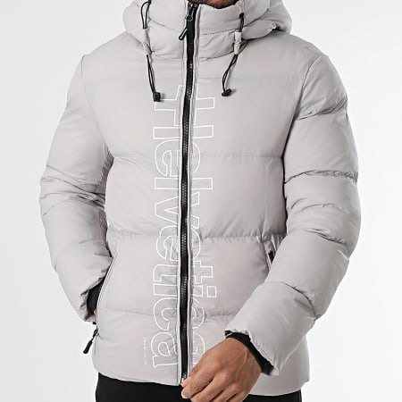 Chaqueta gris plata shop