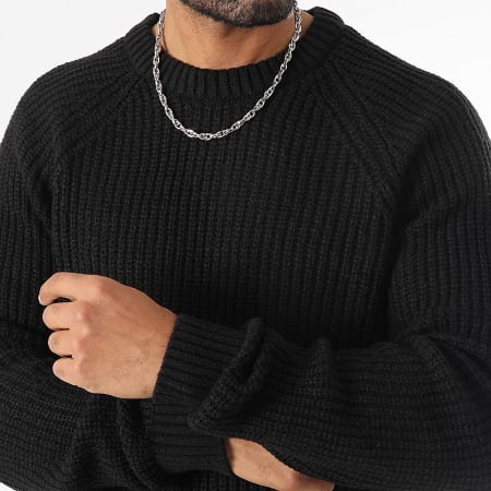 Jack And Jones Set di 2 maglioni Jones in maglia beige e nera Ryses