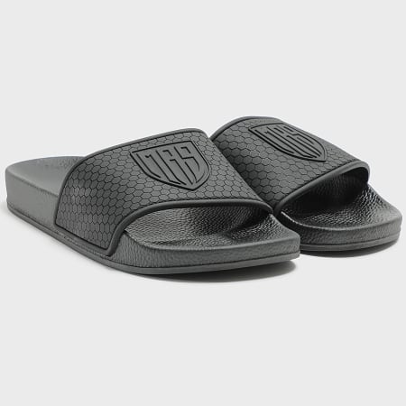 MA9 Mafia Nueve - Logo Blason zwarte teenslippers