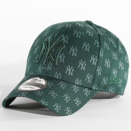 New Era - Casquette Team Monogram 9Forty NY 60580848 Vert Bouteille