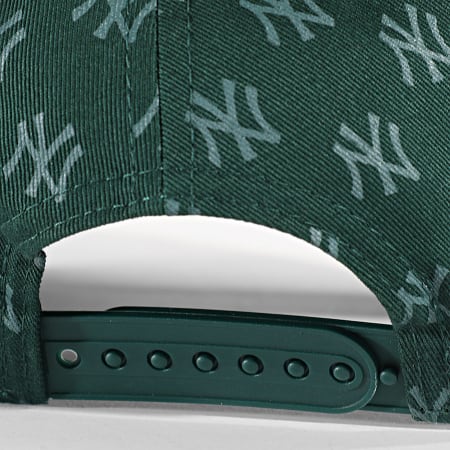 New Era - Casquette Team Monogram 9Forty NY 60580848 Vert Bouteille