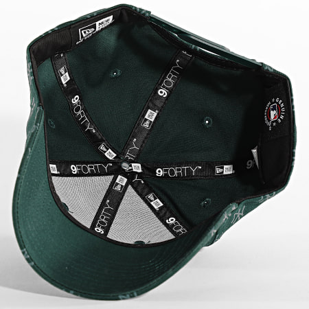 New Era - Casquette Team Monogram 9Forty NY 60580848 Vert Bouteille
