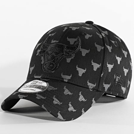 New Era - Casquette Team Monogram 9Forty Bulls 60580846 Noir Gris