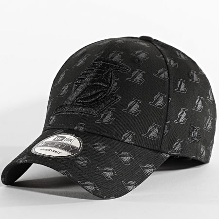 New Era - Casquette 9Forty Monogram Los Angeles Lakers 60580847 Noir