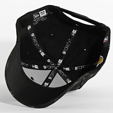 New Era - Casquette 9Forty Monogram Los Angeles Lakers 60580847 Noir
