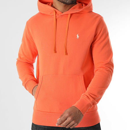 Felpa ralph lauren arancione on sale