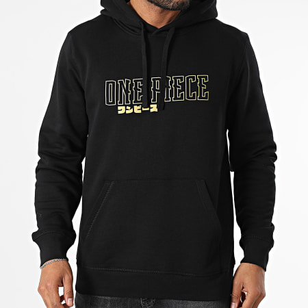 One Piece - Hybrid Hoodie Black Gold