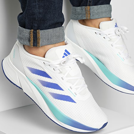 Duramo SL Sneakers IF9481 Schoenen Wit Lucide Blauw Flash Aqua