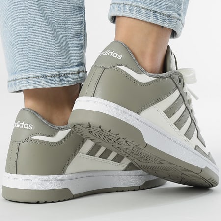 Baskets Femme Rapid Court Low J JR0165 Silver Pebble Cloud White Footwear White