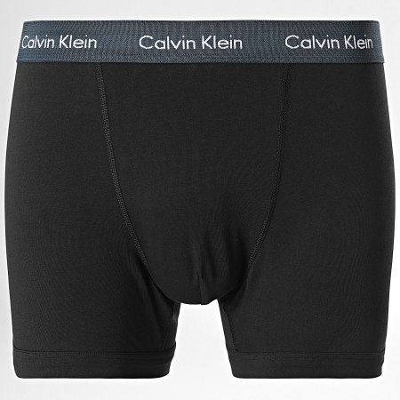 Calvin Klein - Lot De 3 Boxers Trunk U2662G Noir