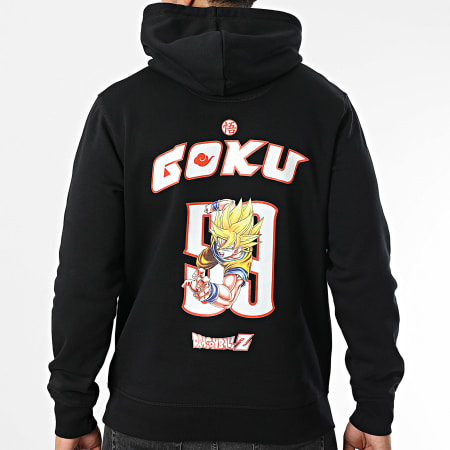 Dragon Ball Z Felpa ibrida con cappuccio Bu Nero Ryses