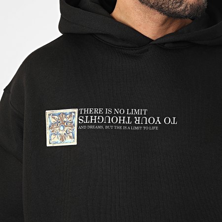 Ikao - Sweat Capuche Noir