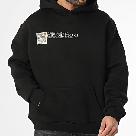 Ikao - Sweat Capuche Noir