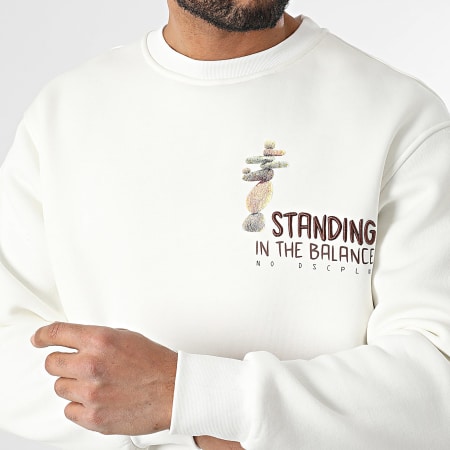 Ikao - Sweat Crewneck Blanc