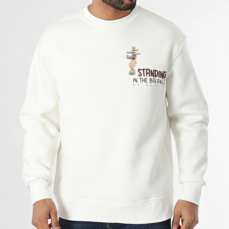 Ikao - Sweat Crewneck Blanc