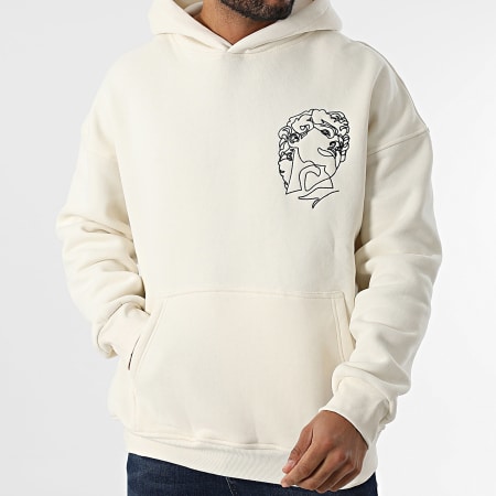 Ikao - Sweat Capuche Beige Clair